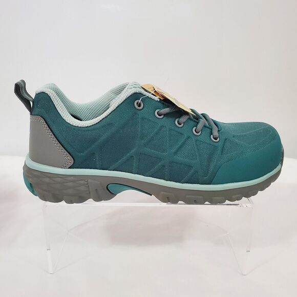 Nautilus Safety Shoes Women's 8.5 D Wide Teal Spark EH CN SR Style N1070 - Picture 4 of 16